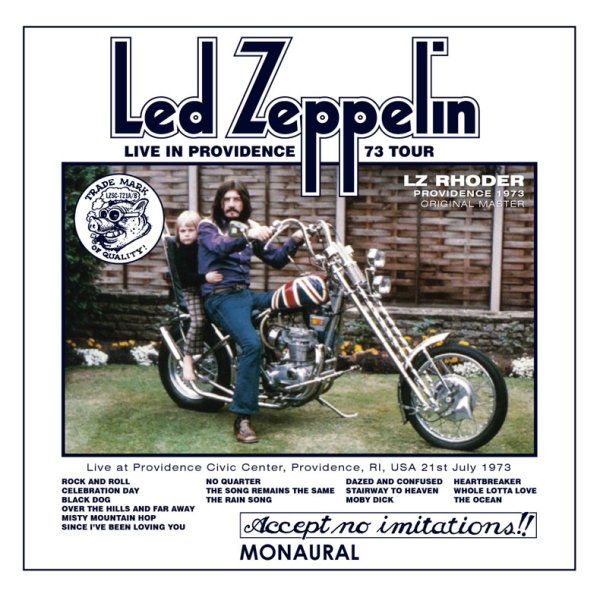 Photo1: LED ZEPPELIN - LZ RHODER: PROVIDENCE 1973 ORIGINAL MASTER 2CD + Pre-Order Only 3CDR [GRAF ZEPPELIN] (1)