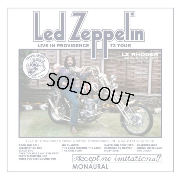 Photo1: LED ZEPPELIN - LZ RHODER: PROVIDENCE 1973 ORIGINAL MASTER 2CD + Pre-Order Only 3CDR [GRAF ZEPPELIN] (1)