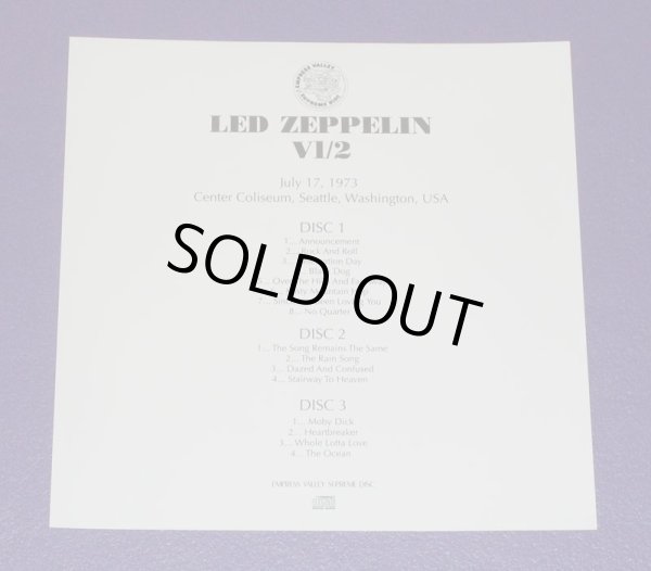 Photo2: LED ZEPPELIN – LED ZEPPELIN - V 1/2  3CD TMOQ EDITION [EMPRESS VALLEY] ★★★STOCK ITEM / OUT OF PRINT★★★ (2)
