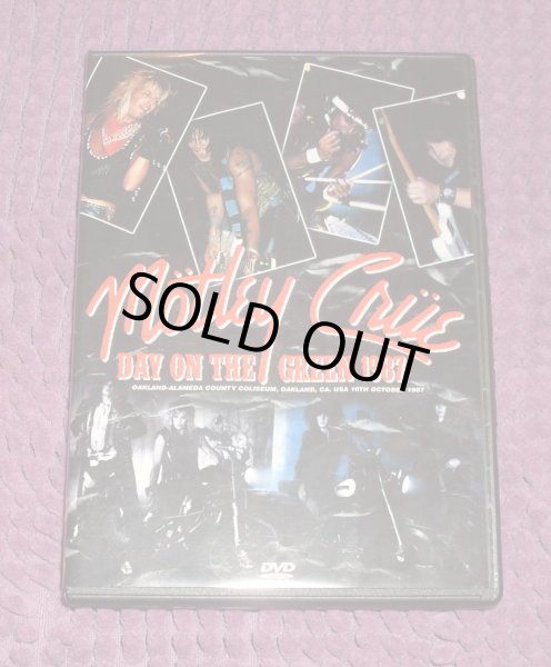 Photo1: MOTLEY CRUE - DAY ON THE GREEN 1987 DVD ★★★STOCK ITEM / OUT OF PRINT / HOT SPRING SALE★★★  (1)