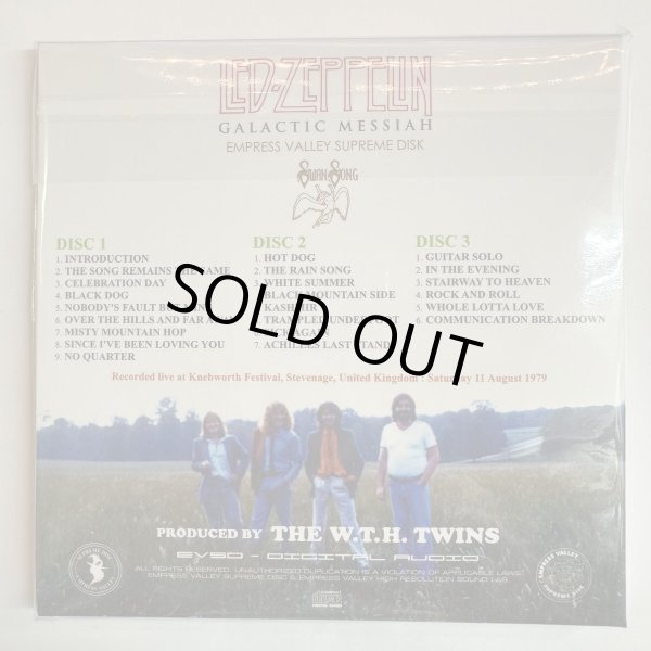 Photo4: LED ZEPPELIN - GALACTIC MESSIAH 3CD + BONUS CD BOX SET [EMPRESS VALLEY] ★★★STOCK ITEM / OUT OF PRINT / VERY RARE★★★ (4)