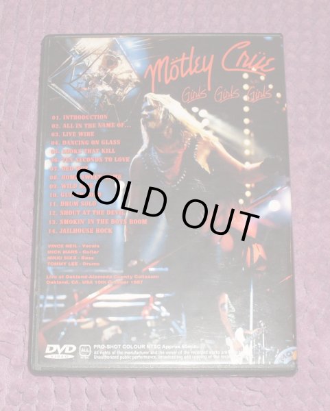 Photo2: MOTLEY CRUE - DAY ON THE GREEN 1987 DVD ★★★STOCK ITEM / OUT OF PRINT / HOT SPRING SALE★★★  (2)