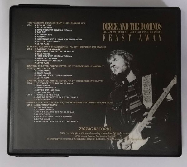 Photo2: DEREK AND THE DOMINOS - FEAST AWAY 6CD [ZIGZAG] ★★★STOCK ITEM / OUT OF PRINT★★★ (2)
