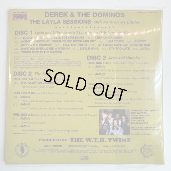 Photo3: DEREK AND THE DOMINOS - THE LAYLA SESSIONS [50TH ANNIVWERSARY EDITION] 3CD [MID VALLEY] ★★★STOCK ITEM / OUT OF PRINT★★★ (3)