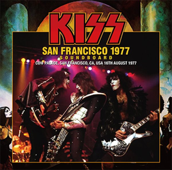Photo1: KISS - SAN FRANCISCO 1977 SOUNDBOARD CD [ZODIAC 547]  (1)