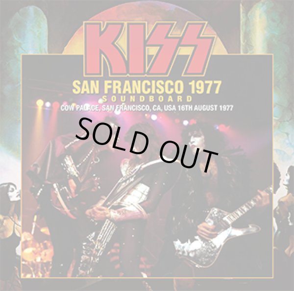Photo1: KISS - SAN FRANCISCO 1977 SOUNDBOARD CD [ZODIAC 547]  (1)
