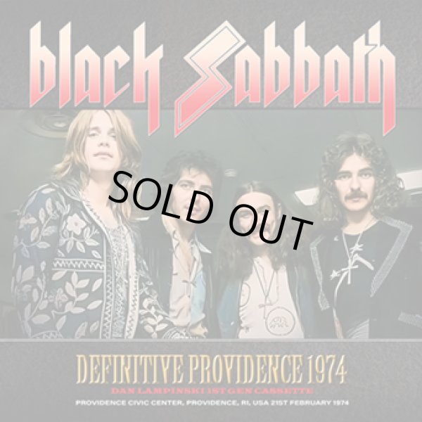 Photo1: BLACK SABBATH - DEFINITIVE PROVIDENCE 1974: DAN LAMPINSKI 1ST GEN CASSETTE 2CD NEW SOURCE!!! [ZODIAC 733] ★★★STOCK ITEM / HOT WINTER SALE★★★ (1)