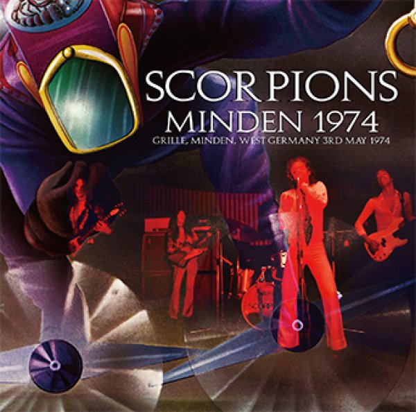 Photo1: SCORPIONS - MINDEN 1974 CD [ZODIAC 491] (1)
