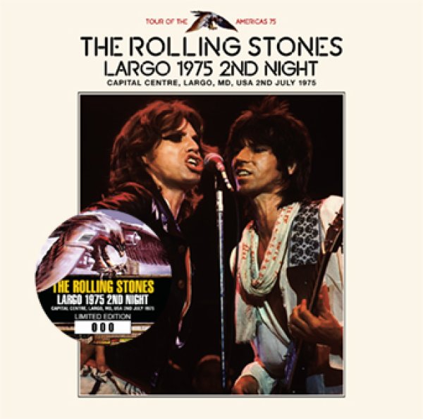 Photo1: THE ROLLING STONES - LARGO 1975 2ND NIGHT 2CD (1)
