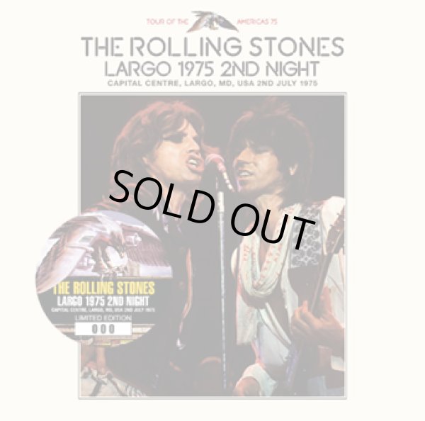 Photo1: THE ROLLING STONES - LARGO 1975 2ND NIGHT 2CD ★★★STOCK ITEM / HOT WINTER SALE★★★ (1)