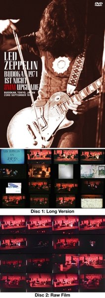Photo1: LED ZEPPELIN - BUDOKAN 1971 1ST NIGHT 8MM UPGRADE 2DVDR [Uxbridge 2520] (1)