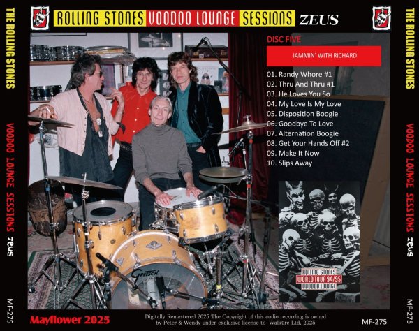 Photo4: THE ROLLING STONES - VOODOO LOUNGE SESSIONS ZEUS 5CD [MAYFLOWER] (4)