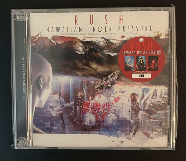 Photo1: RUSH - HAWAIIAN UNDER PRESSURE 1984 2CD [Cygnus 016/017] ★★★STOCK ITEM / OUT OF PRINT / HOT SPRING SALE★★★  (1)