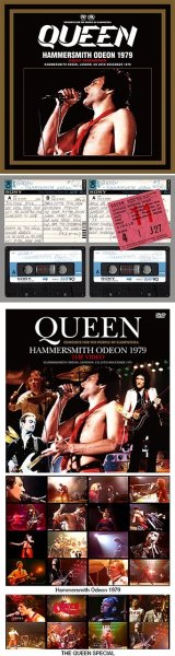 Photo3: QUEEN - HAMMERSMITH ODEON 1979: 2022 TRANSFER 2CD plus Bonus DVDR "HAMMERSMITH ODEON 1979: THE VIDEO"  [Wardour-531] (3)