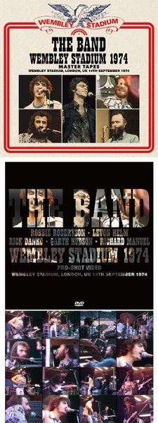 Photo1: THE BAND - WEMBLEY STADIUM 1974: MASTER TAPES CD plus Bonus DVDR "WEMBLEY STADIUM 1974: PRO-SHOT VIDEO" [ZION-229]  (1)