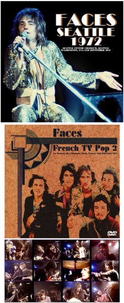 Photo1: FACES - SEATTLE 1972 CD + Ltd Bonus DVDR "FRENCH TV POP 2"  [Wardour-135] (1)