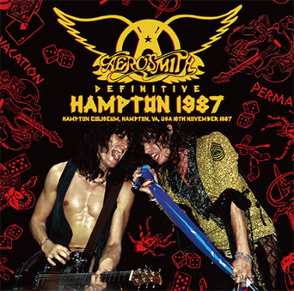 Photo1: AEROSMITH - DEFINITIVE HAMPTON 1987 CD [ZODIAC 594] (1)