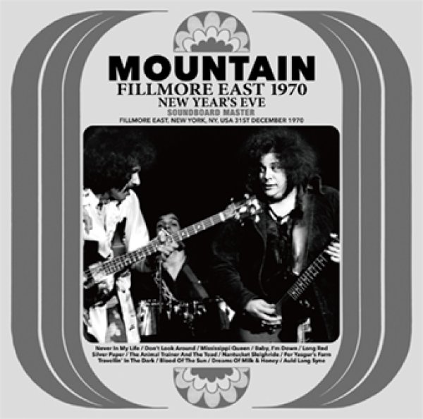 Photo1: MOUNTAIN - FILLMORE EAST 1970 NEW YEAR'S EVE SOUNDBOARD MASTER 2CD [ZION-282] (1)