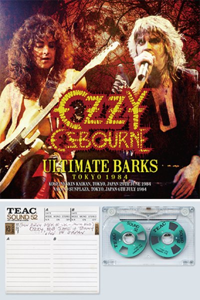 Photo1:  OZZY OSBOURNE - ULTIMATE BARKS: TOKYO 1984(2CD) [ZODIAC 372] (1)