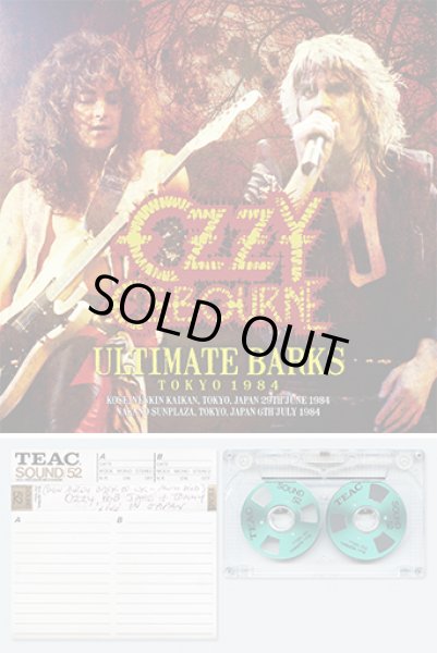 Photo1:  OZZY OSBOURNE - ULTIMATE BARKS: TOKYO 1984 2CD [ZODIAC 372] ★★★STOCK ITEM / HOT WINTER SALE★★★ (1)