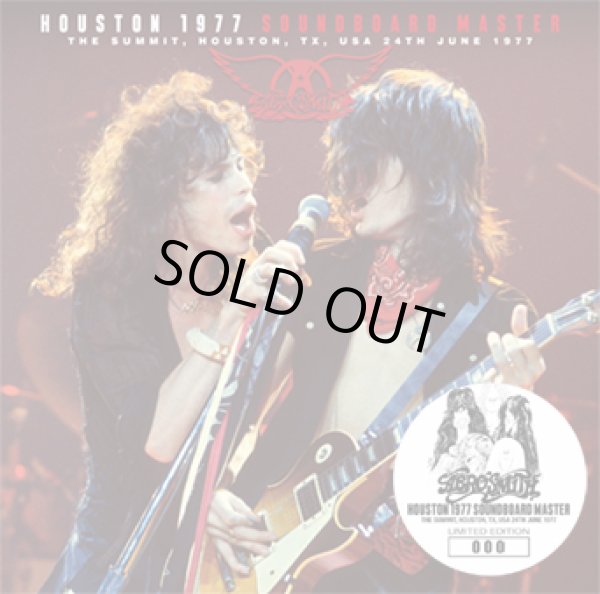Photo1: AEROSMITH - HOUSTON 1977 SOUNDBOARD MASTER 2CD [ZODIAC 762] ★★★STOCK ITEM / SPECIAL PRICE★★★ (1)
