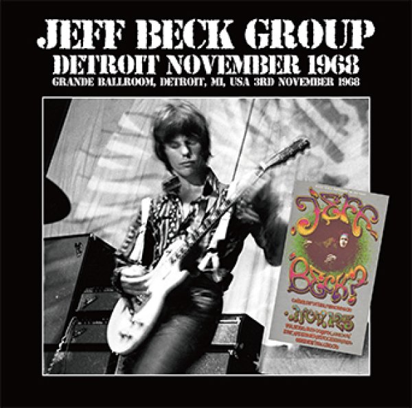 Photo1: JEFF BECK GROUP - DETROIT NOVEMBER 1968 CD [Wardour-539] (1)