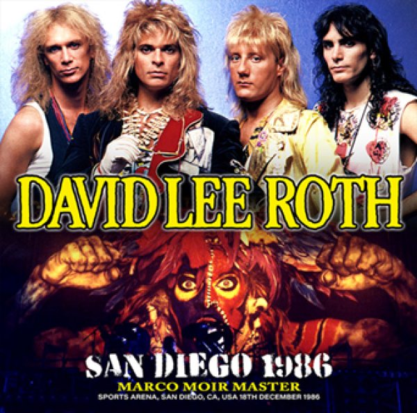 Photo1: DAVID LEE ROTH - SAN DIEGO 1986: MARCO MOIR MASTER 2CDR [Shades 2377] (1)