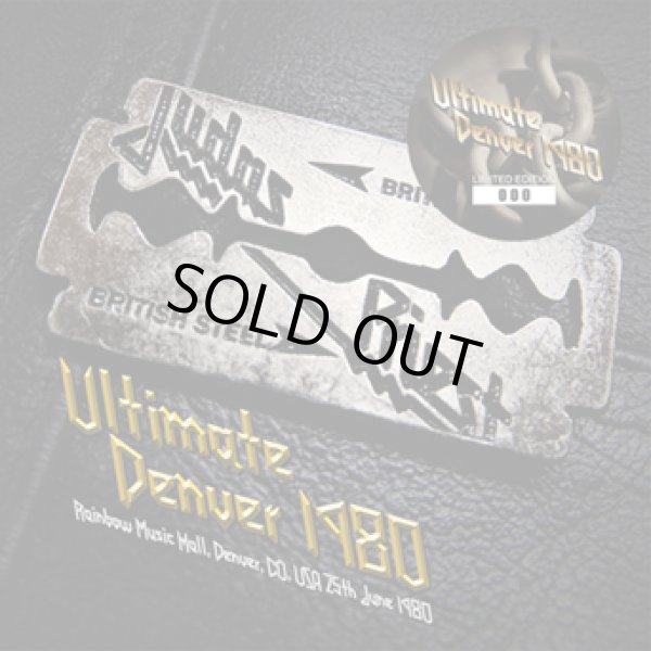 Photo1: JUDAS PRIEST - ULTIMATE DENVER 1980: SOUNDBOARD CD ★★★STOCK ITEM / HOT WINTER SALE★★★ (1)