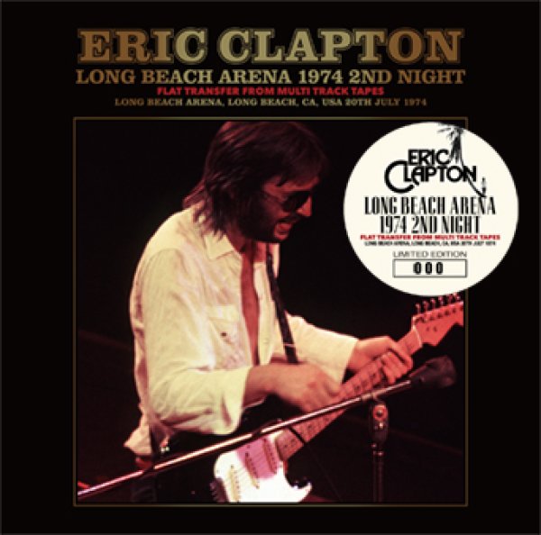 Photo1: ERIC CLAPTON - LONG BEACH 1974 2ND NIGHT: FLAT TRANSFER FROM MULTI TRACK TAPES 2CD [Beano-311] (1)