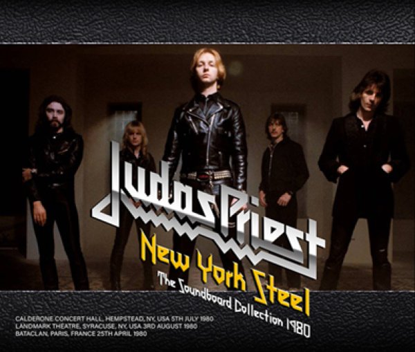 Photo1: JUDAS PRIEST - NEW YORK STEEL: The Soundboard Collection 1980 3CDR [Shades 2375] (1)