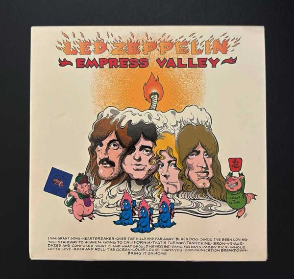 Photo1: LED ZEPPELIN - BURN LIKE A CANDLE 11CD BOX SET [EMPRESS VALLEY] ★★★STOCK ITEM / OUT OF PRINT / VERY RARE★★★ (1)