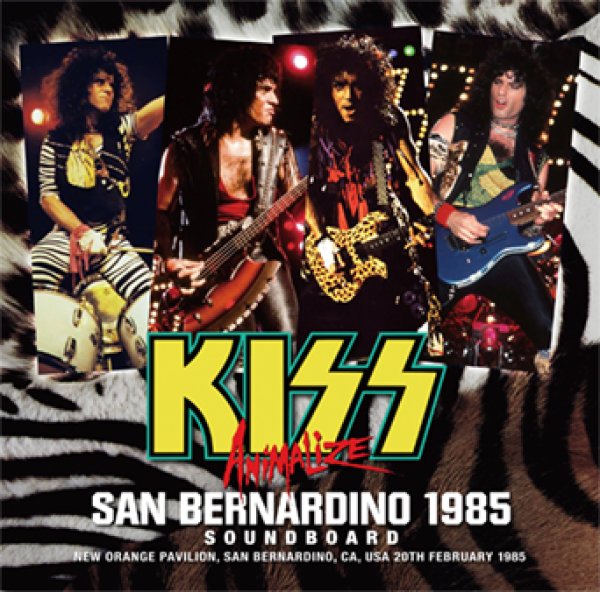 Photo1: KISS - SAN BERNARDINO 1985 SOUNDBOARD 2CD [ZODIAC 741] (1)