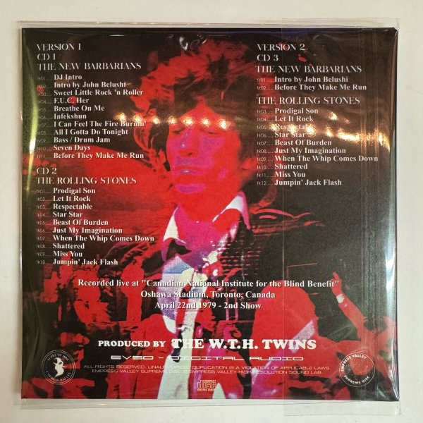 Photo2: THE NEW BARBARIANS & THE ROLLING STONES - BLIND DATE 3CD [EMPRESS VALLEY] (2)