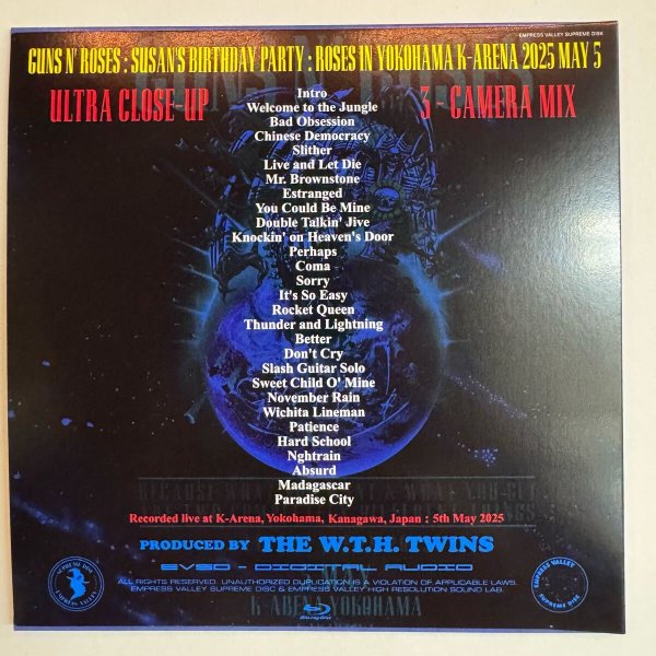 Photo6: GUNS N' ROSES - THE LAST JUDGEMENT OF R&R  4CD + BONUS DISC BLU RAY R [EMPRESS VALLEY]  (6)