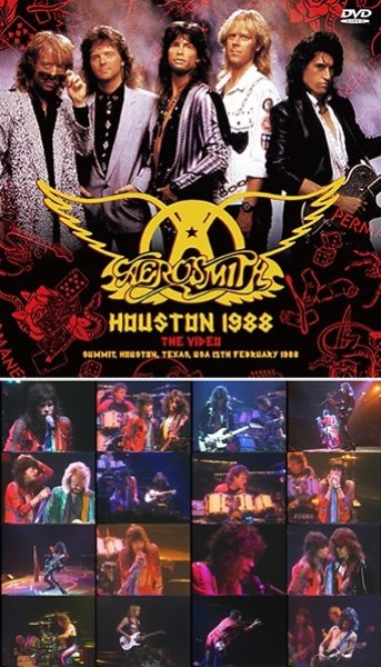Photo3: AEROSMITH - DEFINITIVE HOUSTON 1988 SOUNDBOARD 2CD plus Bonus DVDR "HOUSTON 1988 THE VIDEO [ZODIAC 763] ★★★STOCK ITEM / SPECIAL PRICE★★★ (3)