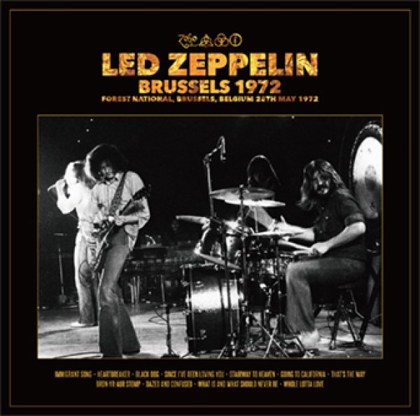 Photo1: LED ZEPPELIN - BRUSSELS 1972 2CD (1)