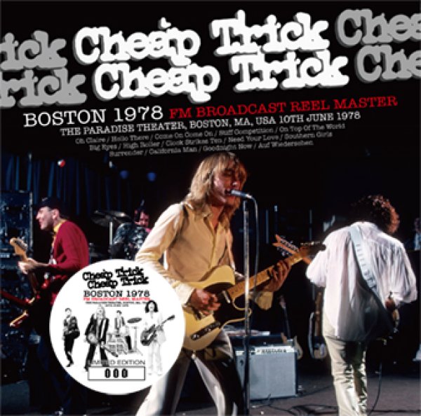 Photo1: CHEAP TRICK - BOSTON 1978 FM BROADCAST REEL MASTER CD [ZODIAC 765] (1)