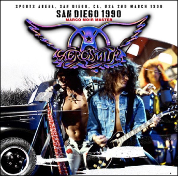 Photo1: AEROSMITH - SAN DIEGO 1990 MARCO MOIR MASTER 2CDR [Shades 2383] (1)