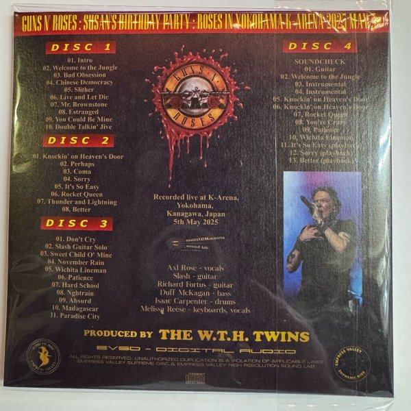 Photo4: GUNS N' ROSES - THE LAST JUDGEMENT OF R&R  4CD + BONUS DISC BLU RAY R [EMPRESS VALLEY]  (4)
