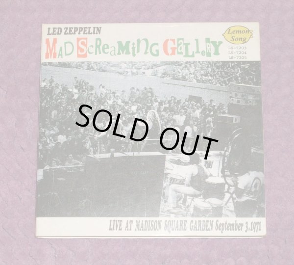 Photo1: LED ZEPPELIN - MAD SCREAMING GALLERY 3CD [LEMON SONG] ★★★STOCK ITEM / OUT OF PRINT / VERY RARE★★★ (1)