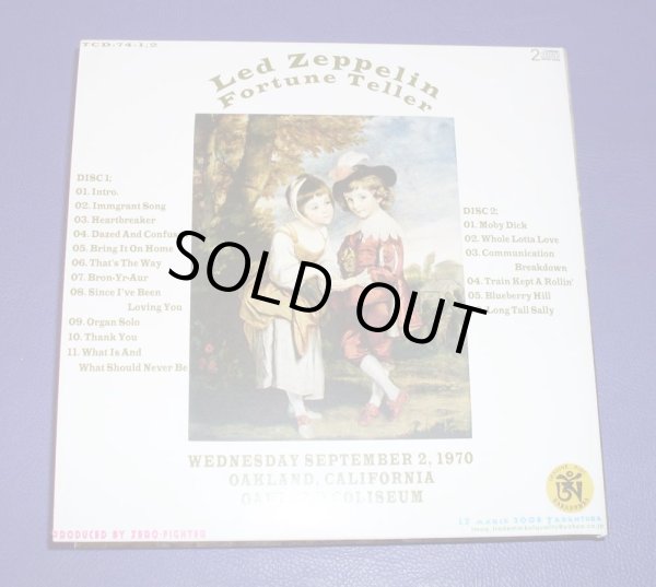 Photo2: LED ZEPPELIN - OUIJA - FORTUNE TELLER 2CD [TARANTURA] ★★★STOCK ITEM / OUT OF PRINT / VERY RARE★★★ (2)