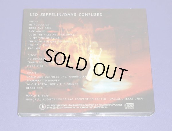 Photo5: LED ZEPPELIN - DAYS CONFUSED 6CD (3CD + Bonus 3CD)  DELUXE EDITION [EMPRESS VALLEY] ★★★STOCK ITEM / OUT OF PRINT / VERY RARE★★★ (5)