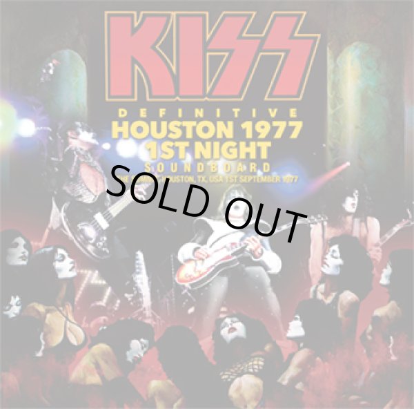 Photo1: KISS - DEFINITIVE HOUSTON 1977 1ST NIGHT SOUNDBOARD CD [ZODIAC 746] ★★★STOCK ITEM / HOT WINTER SALE★★★ (1)