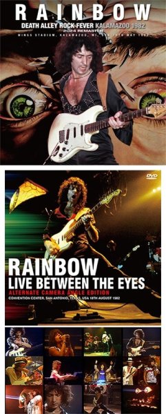 Photo1: RAINBOW - DEATH ALLEY ROCK FEVER: KALAMAZOO 1982: 2024 REMASTER CD plus Bonus DVDR "LIVE BETWEEN THE EYES ALTERNATE CAMERA ANGLE EDITION [BLACK BOX 051] (1)