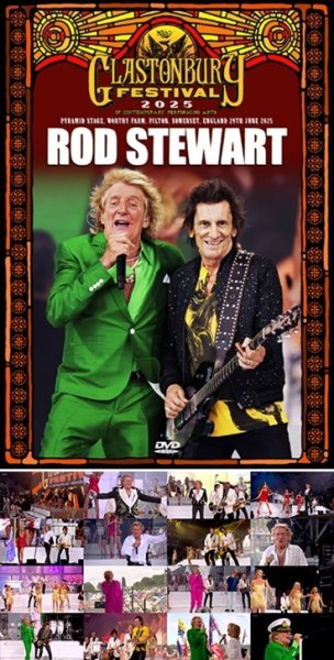 Photo1: ROD STEWART - GLASTONBURY FESTIVAL 2025 DVDR [Uxbridge 2544] (1)