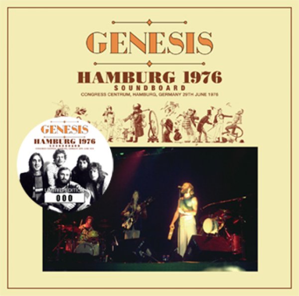 Photo1: GENESIS - HAMBURG 1976 SOUNDBOARD 2CD [Virtuoso 533/534] (1)