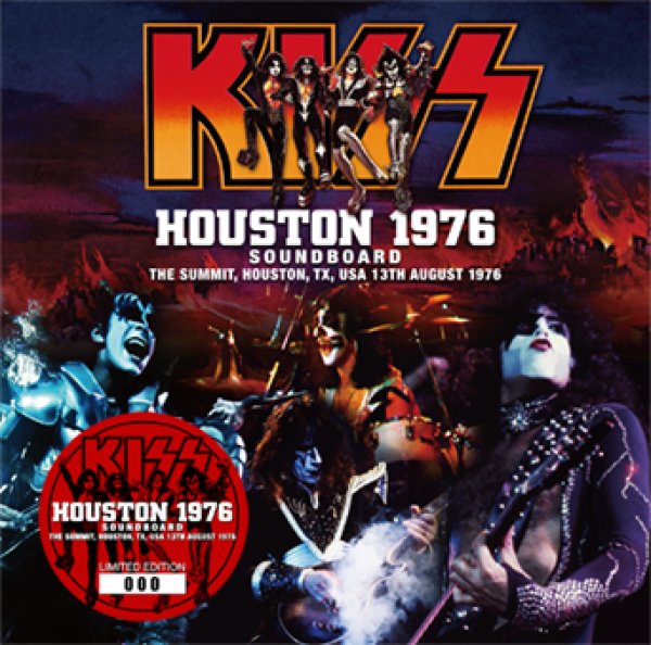 Photo1: KISS - HOUSTON 1976 SOUNDBOARD CD [ZODIAC 764] (1)