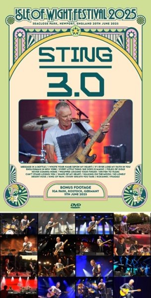 Photo1: STING - ISLE OF WIGHT FESTIVAL 2025 DVDR [Uxbridge 2543] (1)