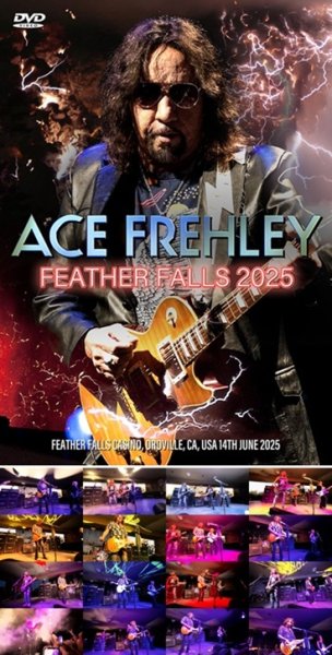 Photo1: ACE FREHLEY - FEATHER FALLS 2025 DVDR [Shades 2390] (1)