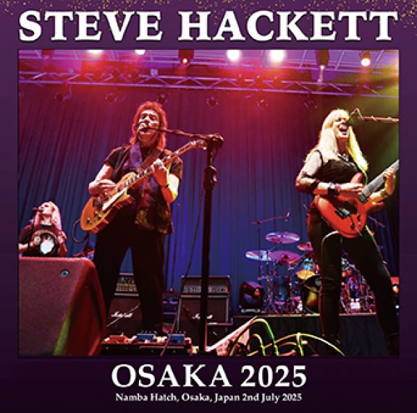 Photo1: STEVE HACKETT - OSAKA 2025 2CDR [Amity 810] (1)